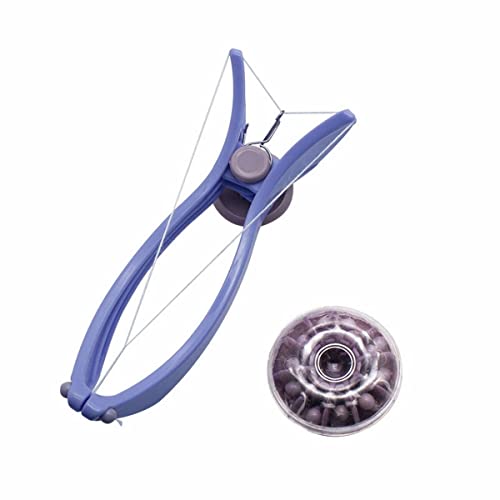 ZHAFG Women Hair Removal Epilator Mini Facial Hair Remover Spring Threading Face Defeatherer for Cheeks Eyebrow DIY Makeup Beauty Tool (Size : 1pcs)