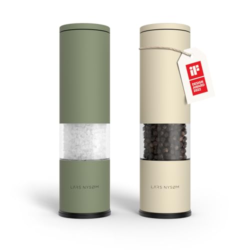 LARS NYSØM Salz und Pfeffermühle Set - Manuell - Pfeffermühle - 2 Stück – Ansicht 1