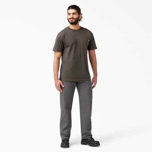 Image of Dickies Men's Heavyweight Heathered Short Sleeve Pocket T-Shirt