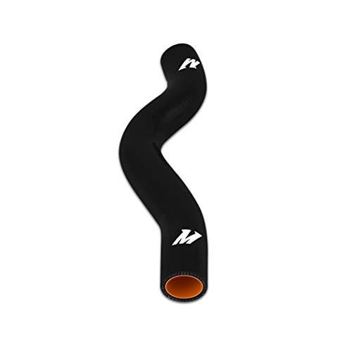 Image of Mishimoto MMHOSE-EVO-UBK Upper Silicone Hose Fits Mitsubishi Lancer Evo 4 /5 /6 1996-2000 Black