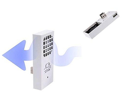 uxcell NEW USB Port Cooling Fan Cooler System For Nintendo Wii video game