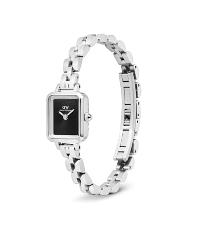 Image of Daniel Wellington Black Rectangle Dial Analogue Women's Watch - DW00100845K
