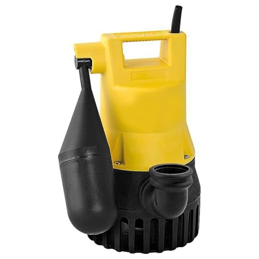 Jung Pumpen JP00206 Tauchpumpe U 3 KS 0.32 kW, 4 m Kabel mit Schaltautomatik