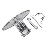 Maniglia di ricambio per lavatrice LG, 3650EN3005, kit maniglia per caricatore frontale con gruppo interruttore, in plastica grigia