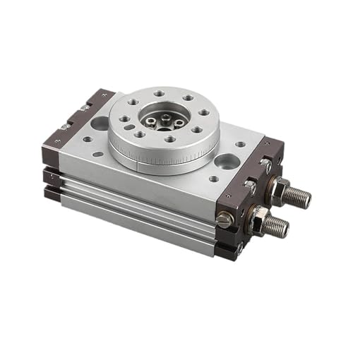 Vérin pneumatique MSQB20A rotatif avec rotation ajustable de 0 à 190°