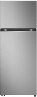 Geladeira lg frost free inverter 461l duplex inox look 110v