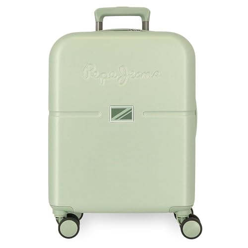 Bagage de cabine Pepe Jeans Accent valise cabine rigide verte mixte durable