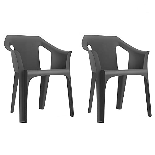 Garbar Cool Set 2 Silla con Brazos Exterior