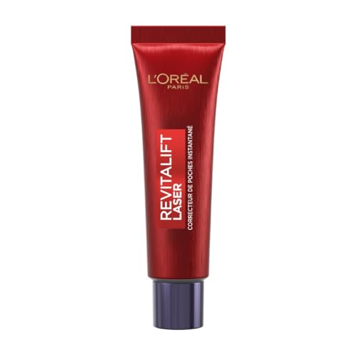 L'Oréal Paris - Soin Contour des Yeux Anti-Âge - Réduit les Rides, Poches, Gonflements et Manque de Fermeté du Contour des Yeux - Tous Types de Peau - Revitalift...