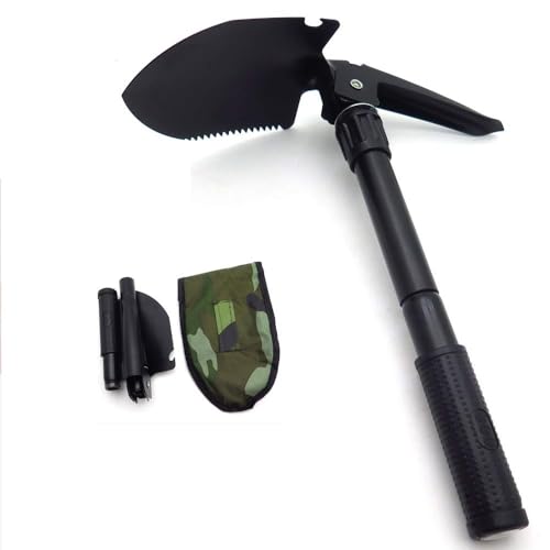 SMT- Trave Hiking Multi-Functional Military Folding Shovel Survival Spade Emergency