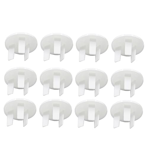 VICASKY 100Pcs Safety Power Outlet Covers Childproof Socket Protection Plugs for Home Use Durable and Reliable Prevent Accidental Touching
