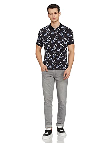 Image of Parx Men's Plain Regular Fit Polo
