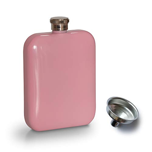DDraw Hip Flask for Liquor with Funnel,Food Grade Stainless Steel Flask for Men/Women