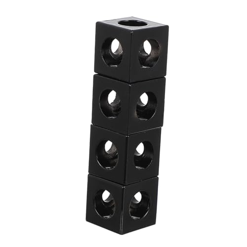 OKUMEYR Industrial Aluminum Extrusion 3D Printer Corner Bracket Cube Accessories 4pcs Corner Block Connectors for 2020 P