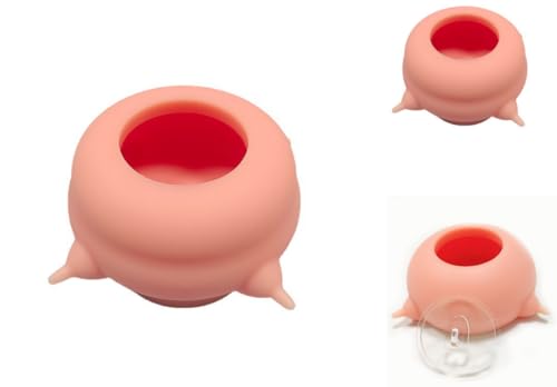 SJGEIDM ペット用哺乳瓶 温かいミルク入れ可能 仔犬 子猫 授乳 水飲み器 用 ペット用品 犬猫介護 栄養補給 薬 細口 乳首 生体工学構造 冬使用可能 シリコン製 200ml (カボチャ型のおしゃぶり4個)