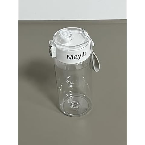 Mayitr Water Bottles, Drinking Bottles for Sports, 27oz Large Fast Flow, Flip Top Leak Proof Lid w/One Click Open, Non-Toxic Eco-Friendly BPA Free Plastic Cover