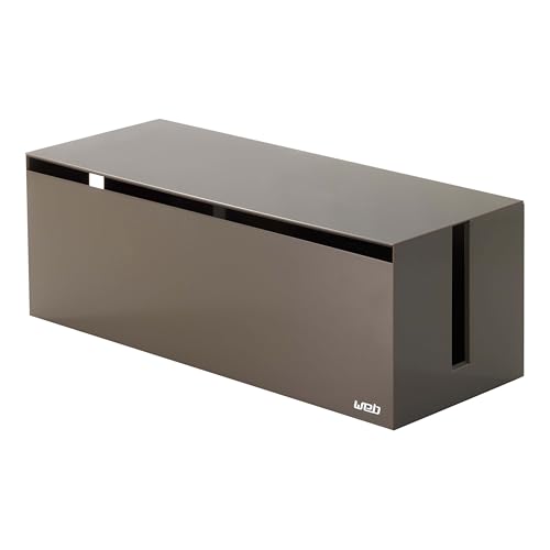 YAMAZAKI Home Cable Management Box – Cord Organizer...