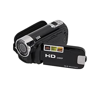 Video Camera Camcorder 1080P 16MP Video Recorder Camera FHD Vlogging Camera for YouTube TikTok Digital Camera Recorder Kids Camcorder with 2.7″ LCD Screen, 16X Digital Zoom Gifts for Teens Beginners