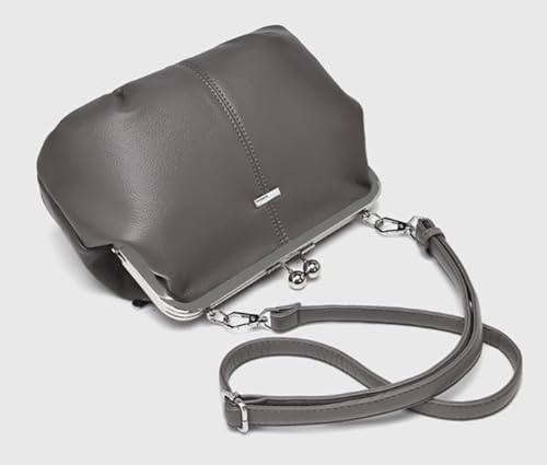 Bolso Mujer PU Cuero Crossbody con Broche miniatura 7
