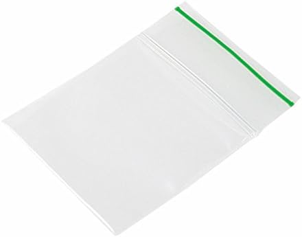 Minigrip GreenLine MGBD2P0203 Polyethylene (LDPE Blend) Clear Reclosable Bag, 2" x 3", 2 mil (Pack of 1000)
