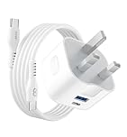 Motorola Moto G06 G06 Power Charger USB C Cable Fast Charge and Plug 20W Charging for G56/G86/G15/G05/G75/G55/G35/G85/G04/G14/G24/G34/G54/G84/G13/G23/G53/G73/G32 Type C Phone Charger Plug and Cable