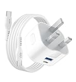 Motorola Moto G06 G06 Power Charger USB C Cable Fast Charge and Plug 20W Charging for G56/G86/G15/G05/G75/G55/G35/G85/G04/G14/G24/G34/G54/G84/G13/G23/G53/G73/G32 Type C Phone Charger Plug and Cable