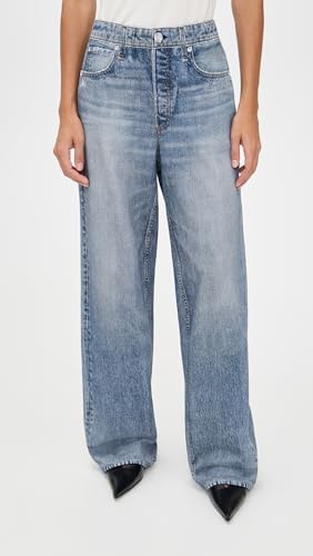 rag & bone Women's Miramar Terry Wide Leg Pants side view