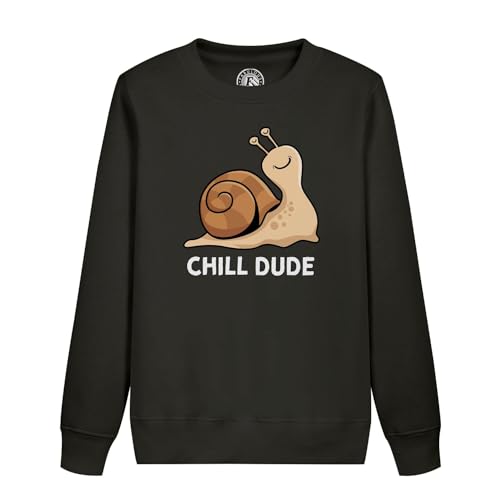 Sweat enfant Chill Dude escargot idéal pour les journées d'école et les week-ends