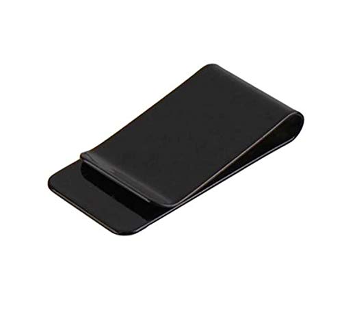 Custom Personalized Laser Engraved Stainless Steel Money Clip, For Dad, Husband, Friend, Grandpa,and mom boyfriend (Black)3