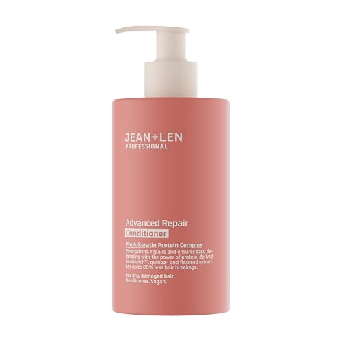 Jean & Len Conditioner Professional Advanced Repair, acondicionador reparador para cabellos secos y dañados, fortalece y nutre intensamente, reduce la rotura del cabello, sin siliconas, 300 ml