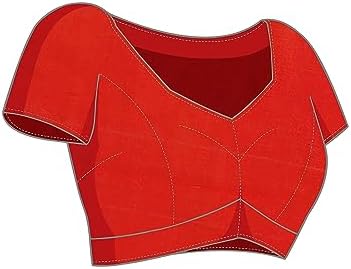 SIRIL Women's Organza Jacquard Zari Stripe Independence Day Tricolor Tiranga Saree With Unstitched Blouse Piece