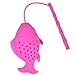 Produktbild Deniseonuk Kawaii Cute Fish Shape Tea Strainer Silicone Interesting Tea Infuser Filter Teapot for Tea Coffee Drinkware