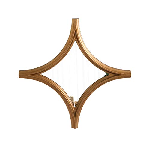 Specchio Espejo de baño de diseño Moderno nórdico, Espejo de pared Decorativo, adecuado para entrada, dormitorio o Sala de estar, 50 cm.