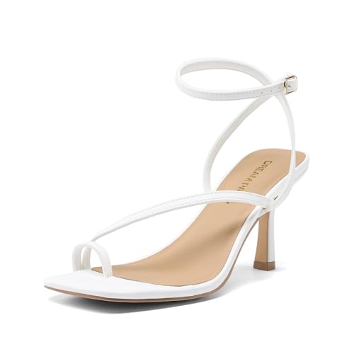 DREAM PAIRS Women's Kitten Low Heel Sandals