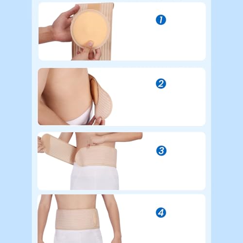 Faja para Hernia Umbilical con Almohadillas de Compresión, Talla S miniatura 7