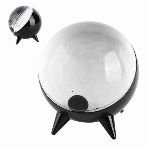 Yanmis Ferrofluid Sound Visualizer, Dancing Ferrofluid Visualization Input 5V 1A Magnetic Fluid Music Mate Desktop Decor Magnetic Pickup Music Rhythm Speaker