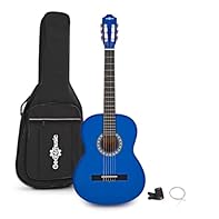Includes gig bag, tuner and additional strings Take Your First Steps In Music With A Traditional Classical Guitar Laminate Body Can Withstand The Demands Of Practice & Play A Rich Tone That Will Encourage Practice & Improvement Learn, Improve & Perfo...