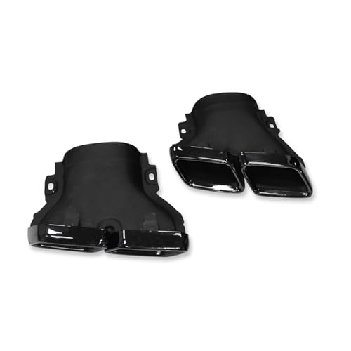 Embout d'échappement Benz Classe E W213 E63 AMG 2017-2019 inox noir