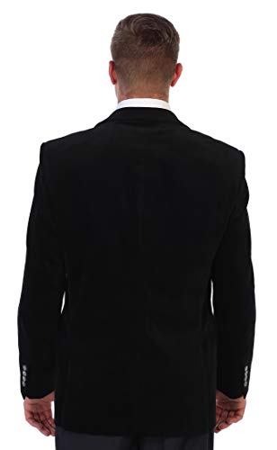 Gioberti Mens Cotton Velvet Blazer Jacket3