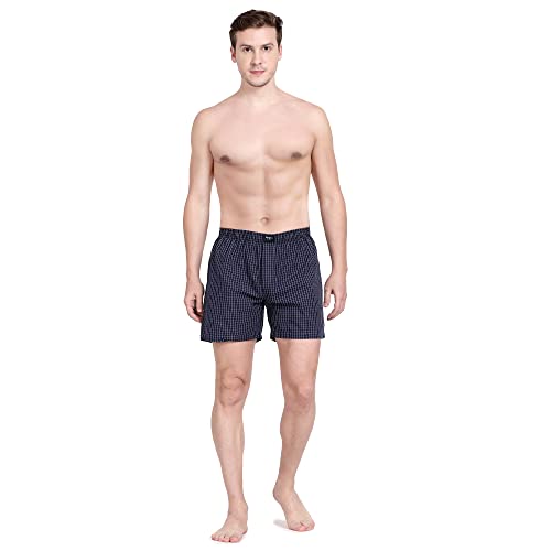 Image of Pepe Jeans Men's Cotton Boxer Shorts Relaxed Fit Striped Boxers (Pack of 2)