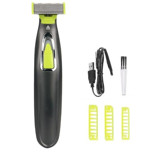 NSXAYIWE Beard Trimmer for Men, Rechargeable Mens Grooming Kit Washable Electric Shaver for Beard, Face, Nose, Ear Hair Trimmers and Hair Clippers, Double Sided Tooth Razors Face Trimmer for Men