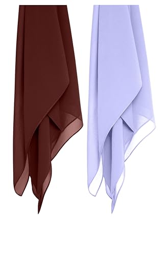Image of Premium Georgette Hijab for Women, Lightweight and Breathable | 180x70 cm