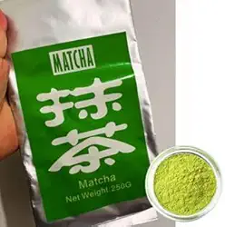 PACOTE CHÁ VERDE EM PÓ MATCHA SOLÚVEL 250G
