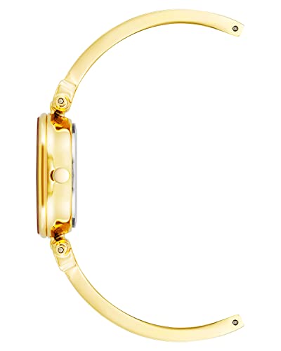 Anne Klein Women's Genuine Diamond Dial Bangle Watch, AK/1980