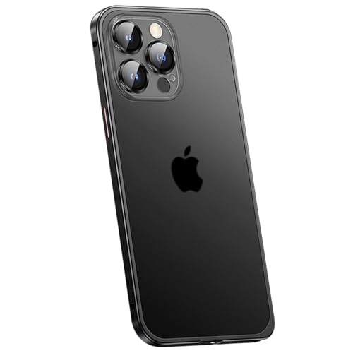 Coque ultra fine iPhone 15 Pro Max pare-chocs métal et protection caméra