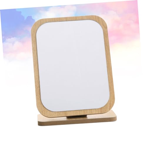 Espejo Retro Plegable de Madera para Maquillaje miniatura 7