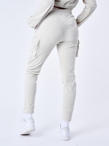 Jogging Cargo Velours Project X Paris Gris Clair Idéal pour le Week-end