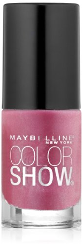 Maybelline New York Color Show Nail Lacquer, Rose Rapture, 0.23 Fluid Ounce