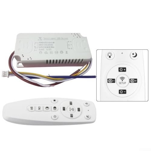 Contenuto della confezione: due driver LED intelligenti 4G (ciascuno supporta 24-80 W) più due telecomandi 2,4 G, confezionati per installazioni multi-zona come illuminazione sottoscocca e caletta.