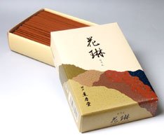 京仏壇はやし 線香 ご家庭用線香 花琳 お線香 短寸大型 バラ詰 盆 法事 法要 仏壇 御供 お供え